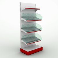 Стелаж для магазину кондитерський